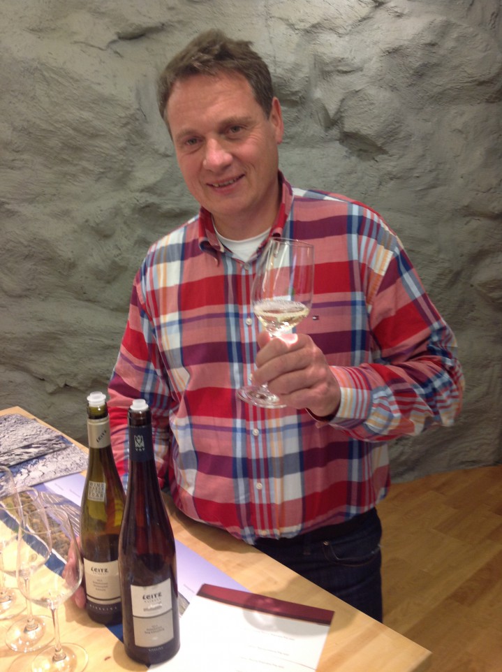 Johannes Leitz är en av Rheingaus bästa vinproducenter och en entusiasmerande provningsledare.