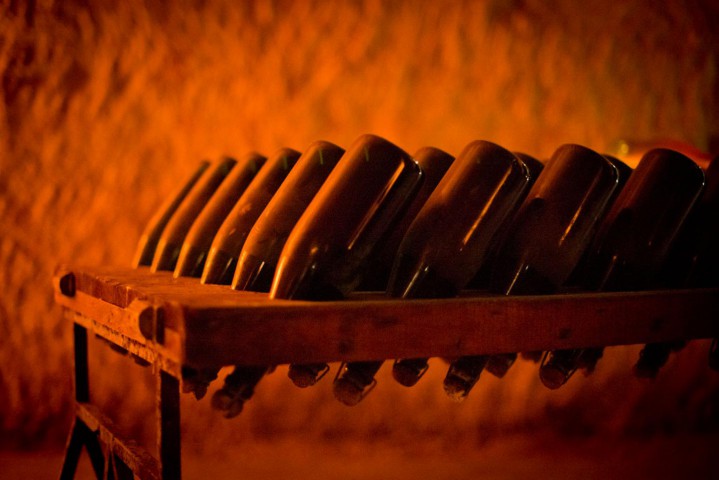 Källaren hos Veuve Clicquot