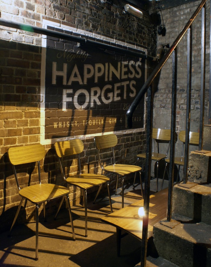 Hapiness Forgets Hoxton Square London