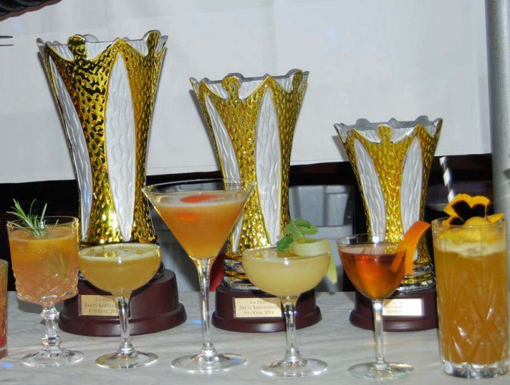Årets Bartender 2014 drinkar red