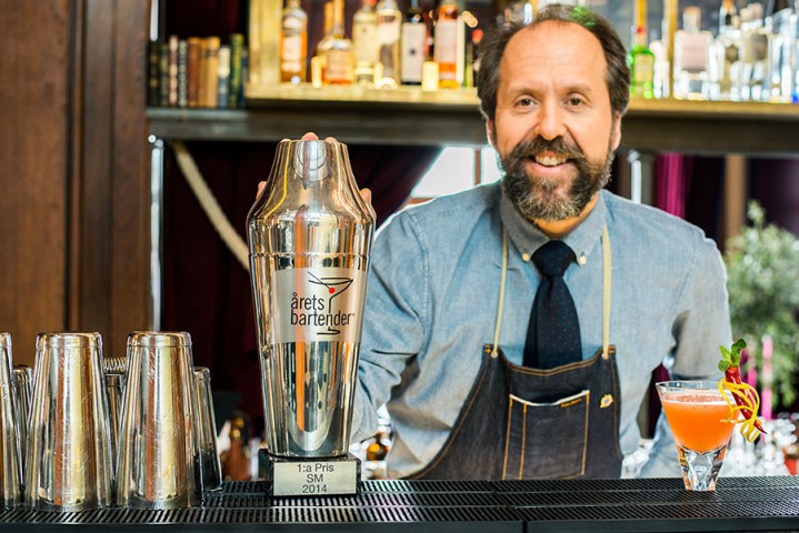 Dosa Ivanov Årets bartender 2014 Norda Bar o Grill Clarion Post Göteborg