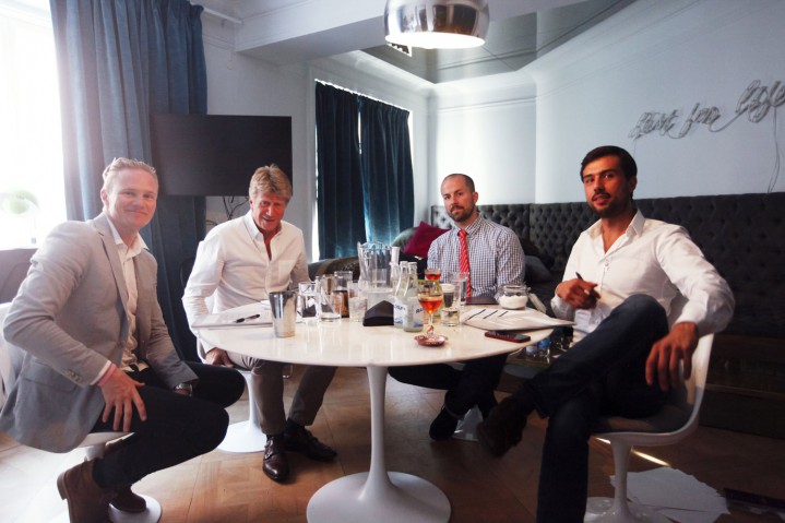 Jury Absolut Invite 2014 - Jens Dolk, Krister Asplund, Jim Meehan och Patrick Seppä