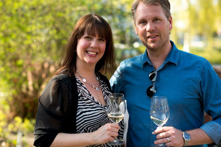 Vin Möter Mat 2014 Karoline Nordefors och Fredrik Schelin