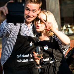 Vin Möter Mat 2014 Adam Arnesson och Stina Patetsos