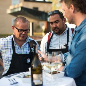 Vin Möter Mat 2014 Ola Håkansson, Micke Göransson och Fredrik Schelin