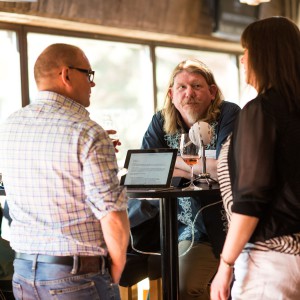 Vin Möter Mat 2014 Ola Håkansson, Andreas Hammarstedt och Karoline Nordefors i Matpoden