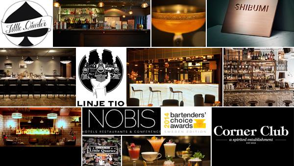 Årets Cocktaillista 2014 Bartenders Choice Awards 2014 Sweden Edition 