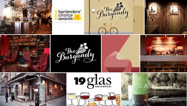 Årets Vinbar 2014 Bartenders Choice Awards 2014 Sweden Edition 