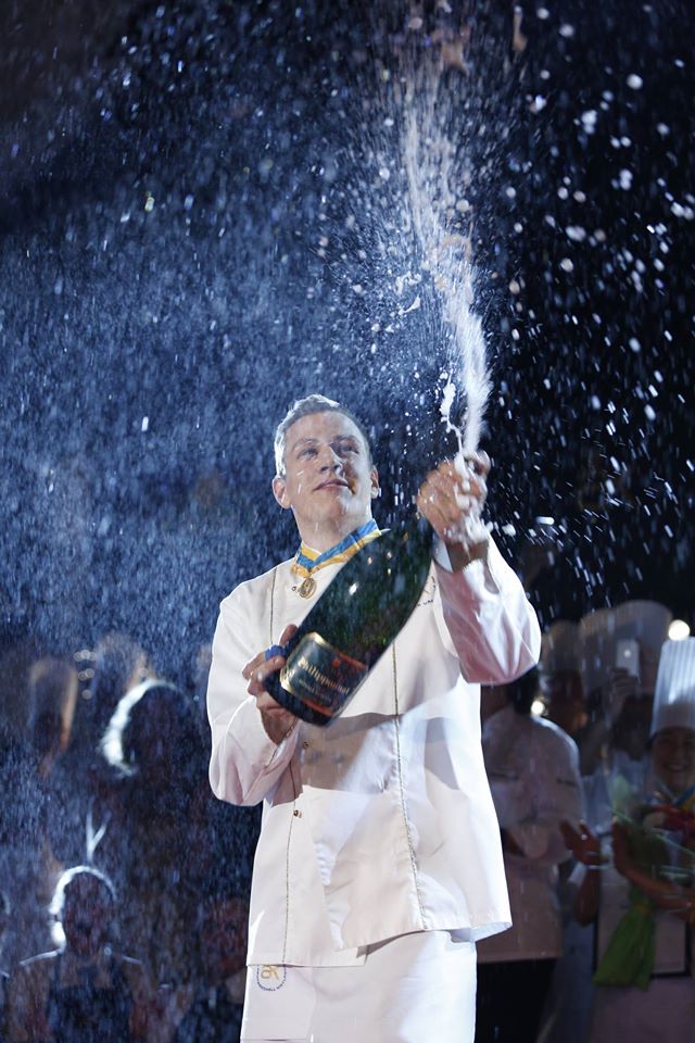 Årets Kock 2015 SM i professionell matlagning - Vinnare Thomas Sjögren, Swedish Taste - Göteborg Foto: Magnus Skogslöf