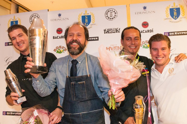 Årets Bartender 2014 alla medaljörer
