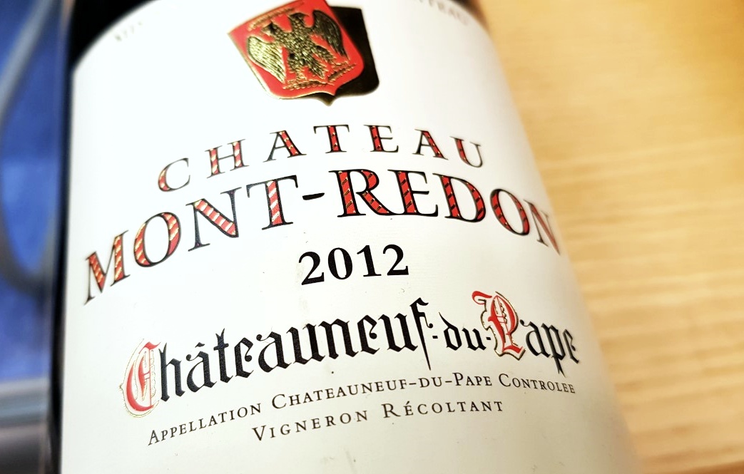 Rött vin rhone