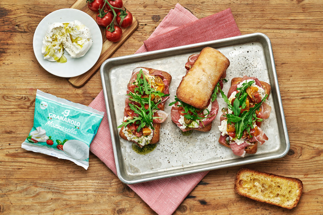 Ciabatta med mozzarellakräm - Enkelt & underbart - DinVinguide