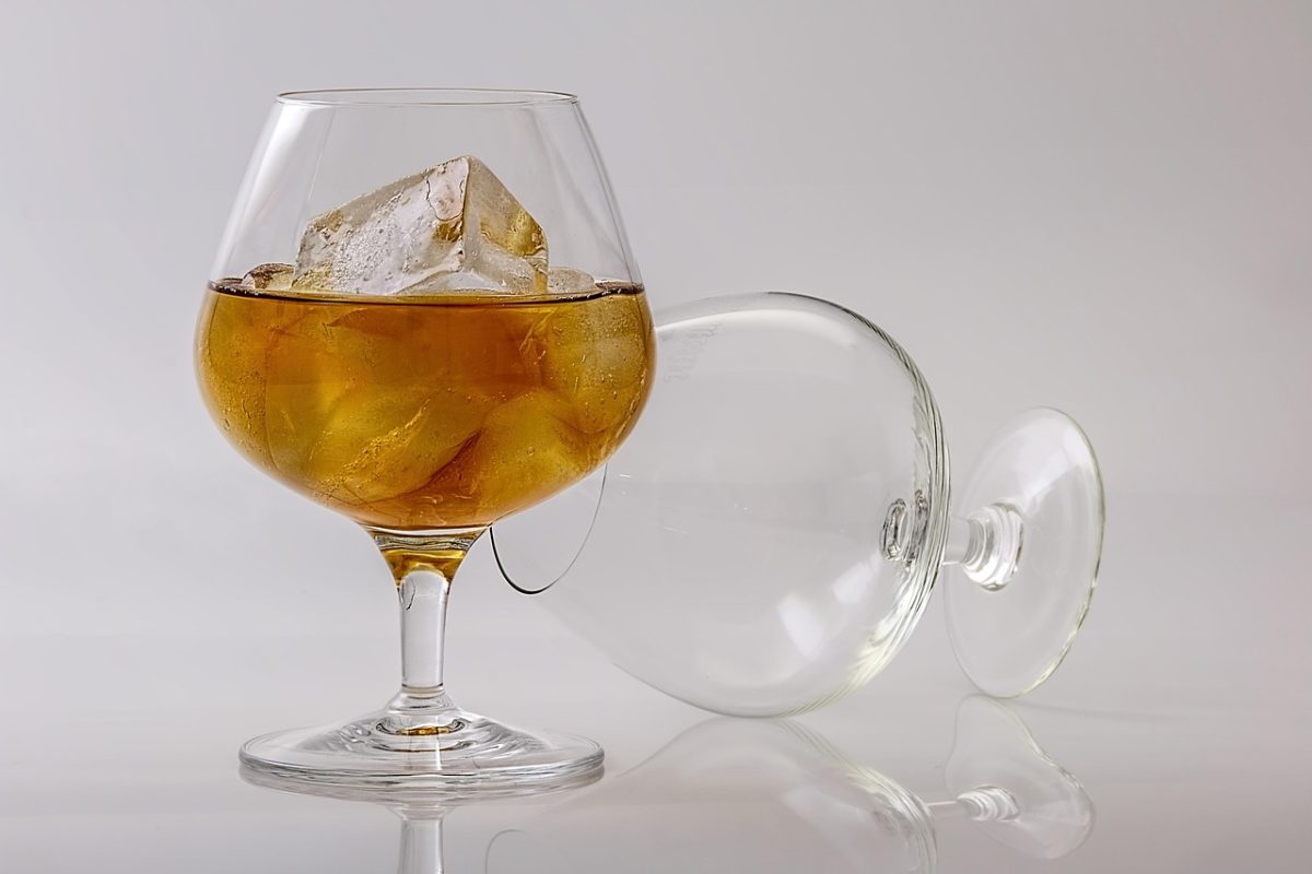 Cognac sour